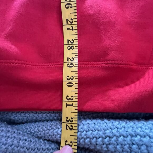 Pro Club Men's Heavyweight Pullover Hoodie (13oz) Size XL Red - Picture 7 of 10